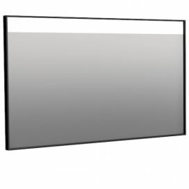 Zrcadlo Naturel 120x70 cm hliník černá ALUZ12070CLED Siko - koupelny - kuchyně