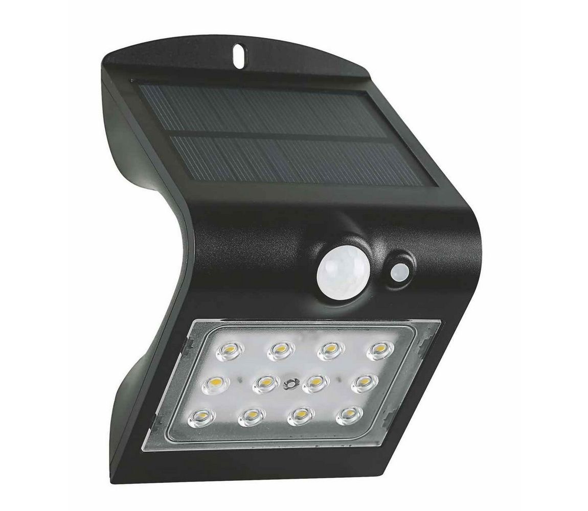 Greenlux LED Solární nástěnné svítidlo se senzorem LED/1,5W IP65  -  Svět-svítidel.cz