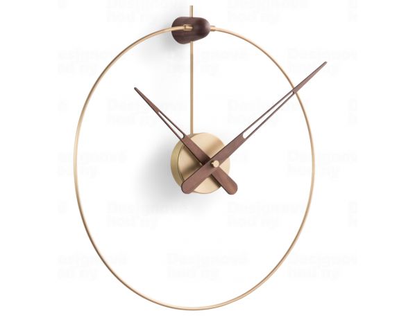 Designové nástěnné hodiny Nomon Anda small gold 50cm - FORLIVING