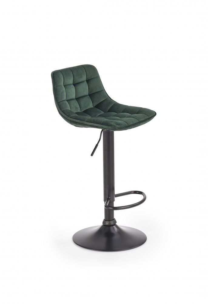 Barová židle H-95 Halmar Tmavě zelená - DEKORHOME.CZ