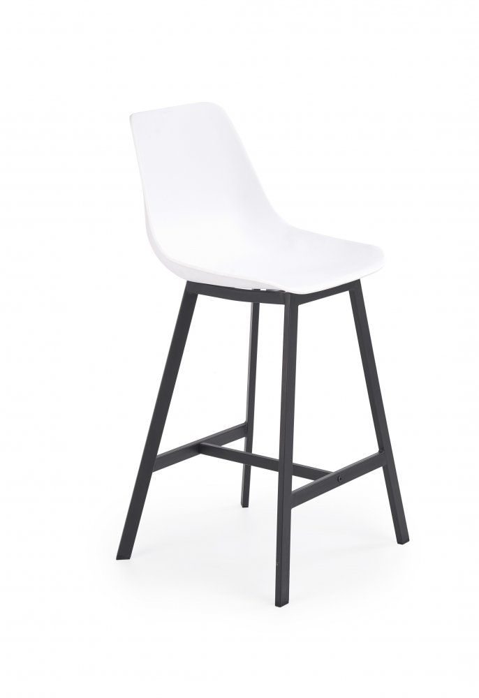 Barová židle H-99 Halmar Černá / bílá - DEKORHOME.CZ