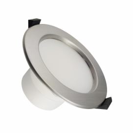  LED Koupelnové podhledové svítidlo LED/10W/230V 4000K stříbrná IP44 