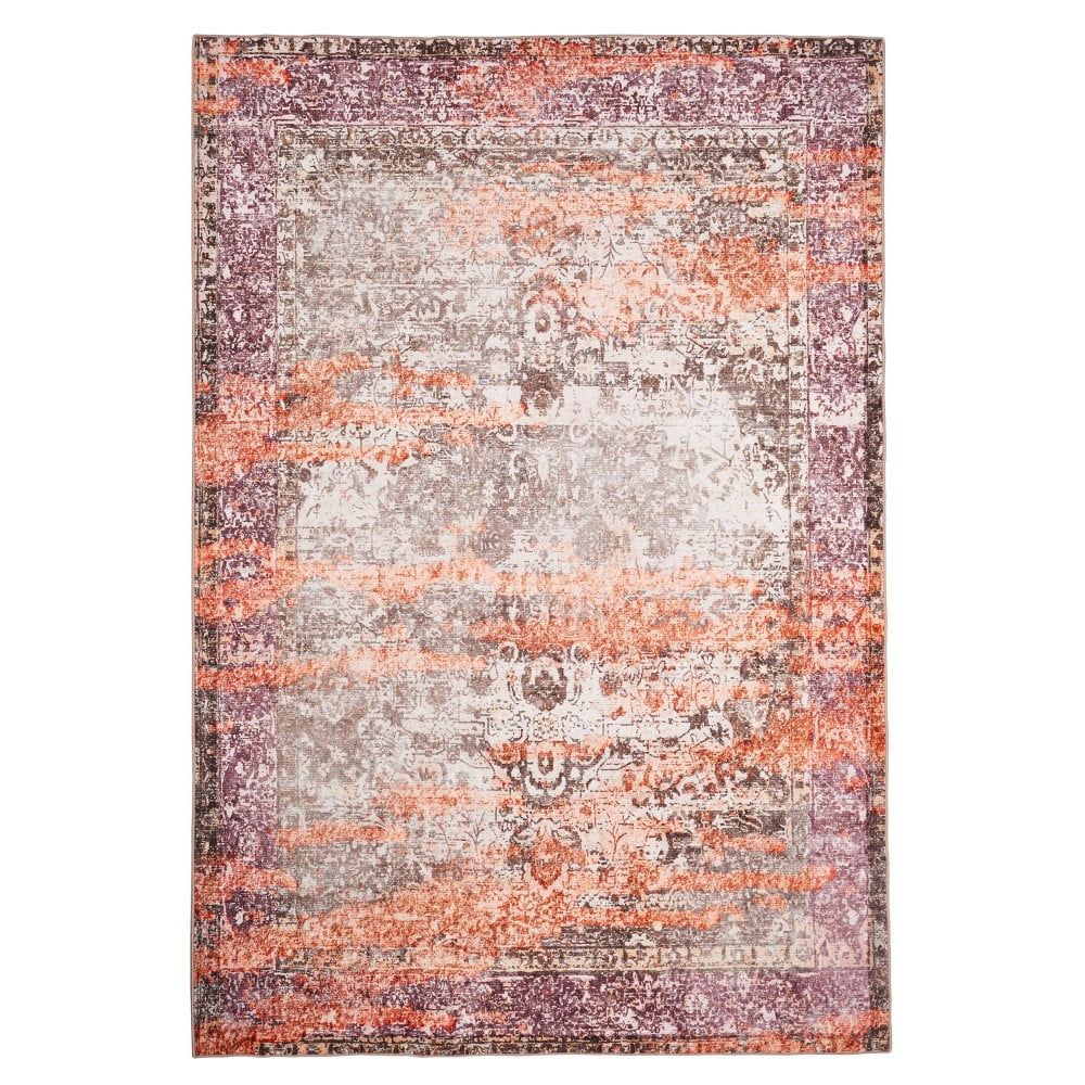 Béžovo-oranžový koberec Floorita Vintage, 80 x 150 cm - Bonami.cz