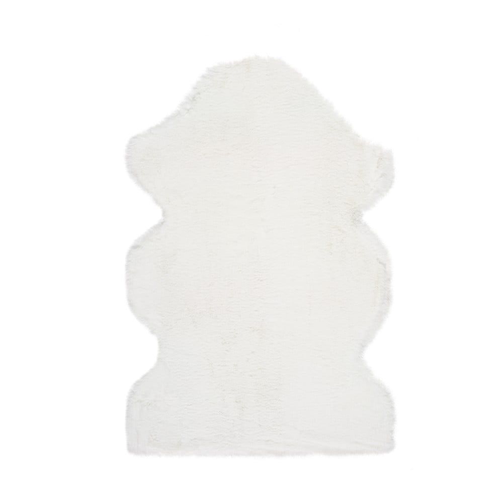 Bílý koberec Universal Fox Liso, 60 x 90 cm - Bonami.cz