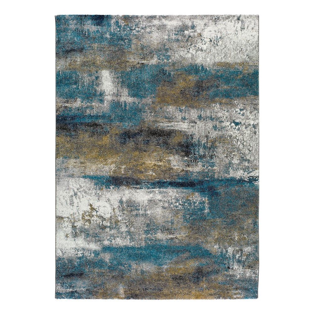 Modrý koberec Universal Kalia Abstract, 120 x 170 cm - Bonami.cz