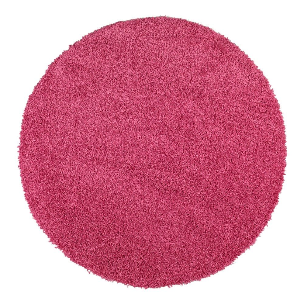 Růžový koberec Universal Aqua Liso, ø 80 cm - Bonami.cz