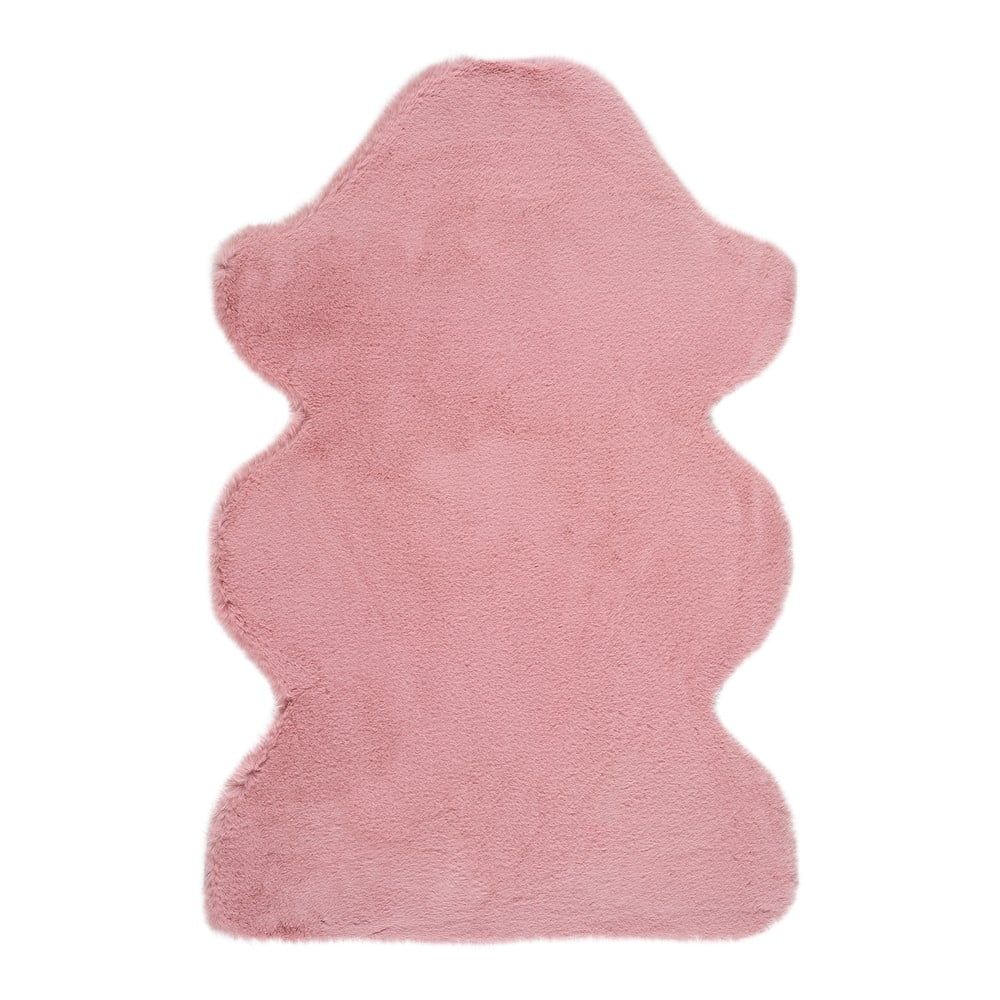 Růžový koberec Universal Fox Liso, 60 x 90 cm - Bonami.cz