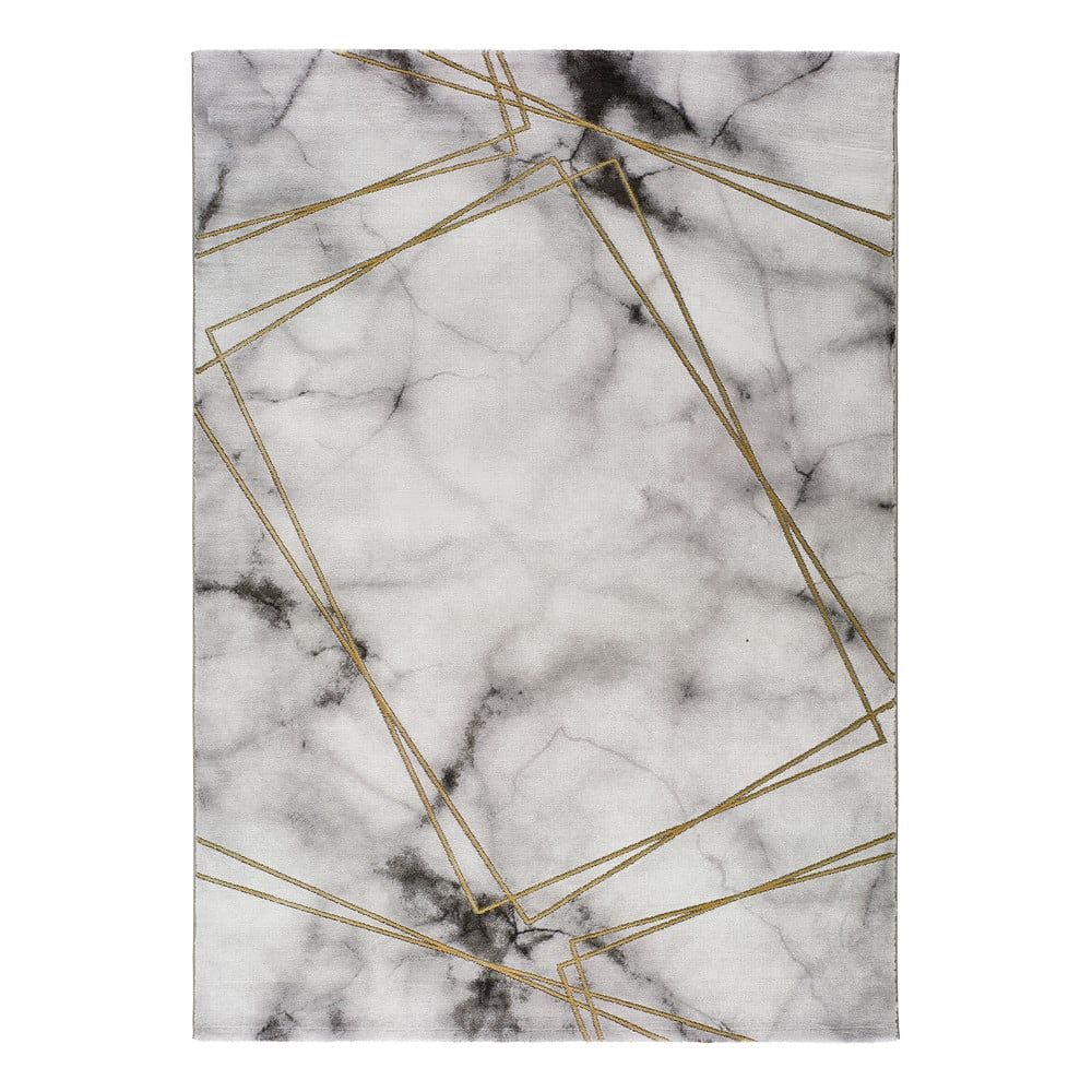 Šedo-bílý koberec Universal Artist Marble, 60 x 120 cm - Bonami.cz