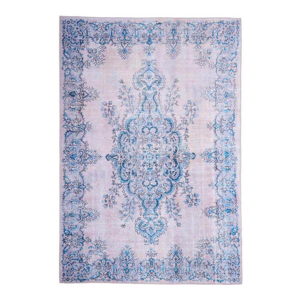Světle modrý koberec Floorita Sonja, 80 x 150 cm - Bonami.cz