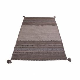 Šedo-béžový bavlněný koberec Webtappeti Antique Kilim, 120 x 180 cm Bonami.cz