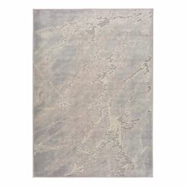 Šedo-béžový koberec z viskózy Universal Margot Marble, 140 x 200 cm Bonami.cz