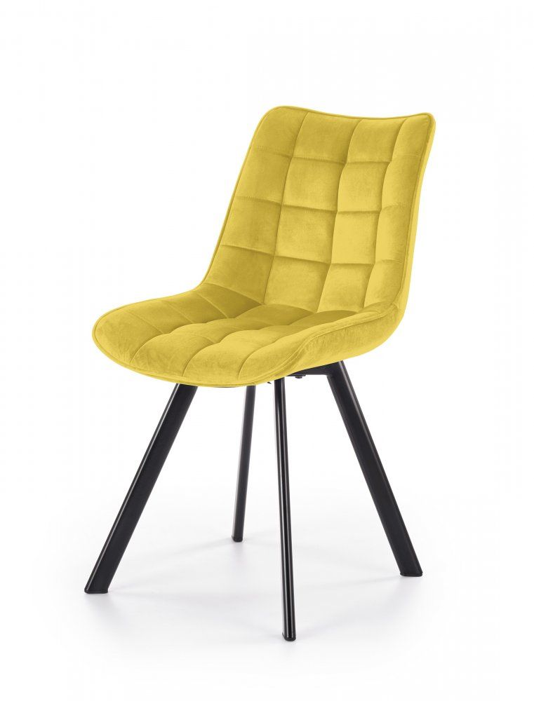 HALMAR Designová židle Mirah hořčicová - DEKORHOME.CZ