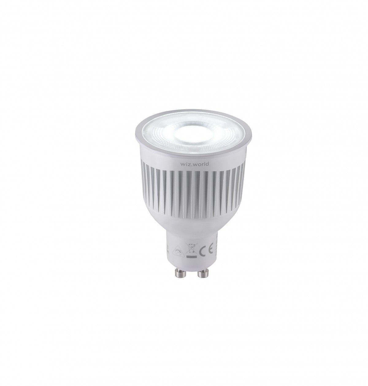 Trio 956-88 inteligentní LED žárovka 1x6,5W | GU10 | 360lm | 2200-6500K | RGBW - stmívatelná, nastavení teploty osvětlení, technologie WiZ, dálkové ovládání, paměťová funkce, bílá - Dekolamp s.r.o.