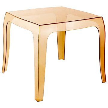 Konferenční stolek Prince, 50 cm oranžová - alza.cz