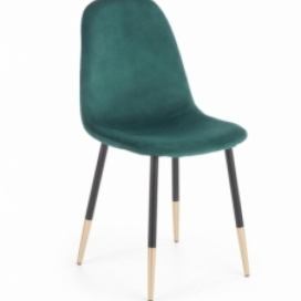 Halmar jídelní židle K379 barevné provedení zelená