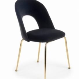 Halmar jídelní židle K385 barevné provedení černá