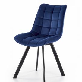HALMAR Designová židle Mirah modrá