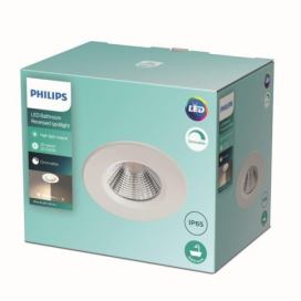 Philips Dive SL261 LED koupelnové zápustné bodové svítidlo 1x5,5W | 350lm | 2700K | IP65 - stmívatelné, ochrana EyeComfort, bílá