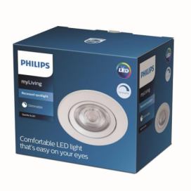 Philips Dive SL261 LED zápustné bodové svítidlo 1x5W | 350lm | 2700K - stmívatelné, ochrana EyeComfort, bílá