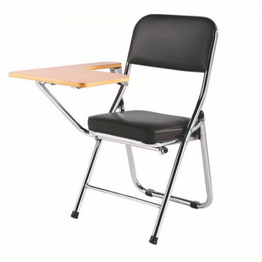 Tempo Kondela Židle s deskou na psaní TEKER - černá/přírodní - ATAN Nábytek