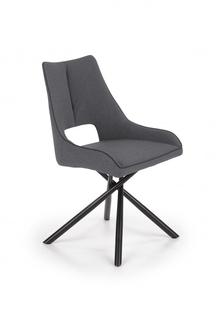 HALMAR Designová židle Cretto šedá - FORLIVING