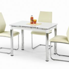 Jídelní stůl Halmar LOGAN - doprava zdarma barevné provedení: bílá
