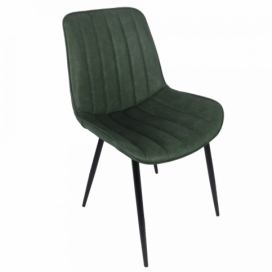 Tempo Kondela Židle HAZAL - zelená/černá