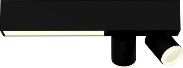 Philips Hue 50610/30/P7 LED přisazený lustr Centris 2x5,7W + 1x11W | GU10 | 1600lm | RGB - Bluetooth, RGB, inteligentní, černá - Dekolamp s.r.o.
