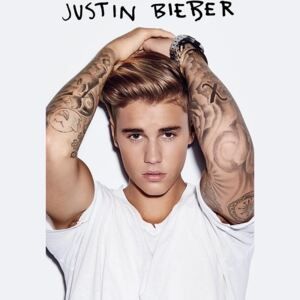 Plakát, Obraz - Justin Bieber - White, (61 x 91,5 cm) - Favi.cz