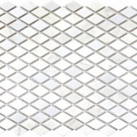 Kamenná mozaika Mosavit Diamond blanco lesk DIAMONDBL
