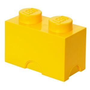 Žlutý úložný dvojbox LEGO® - Favi.cz
