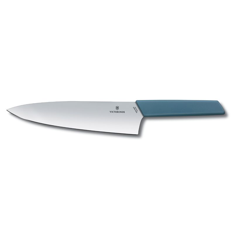 Kuchařský nůž Victorinox Swiss Modern 20 cm modrý - Chefshop.cz