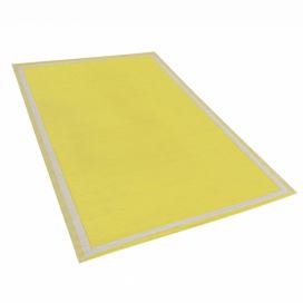 Venkovní koberec 120 x 180 cm žlutý ETAWAH