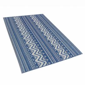 Venkovní koberec 120 x 180 cm modrý NAGPUR