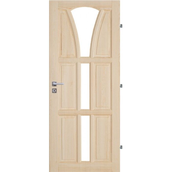 ERKADO Dřevěné masivni dveře masiv z borovice MONAKO 3S (Kvalita B) - ERKADO CZ s.r.o.