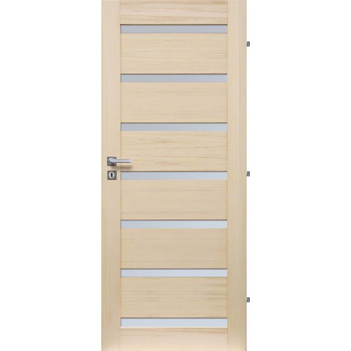 ERKADO Dřevěné masivni dveře masiv z borovice ROMA 7S - ERKADO CZ s.r.o.
