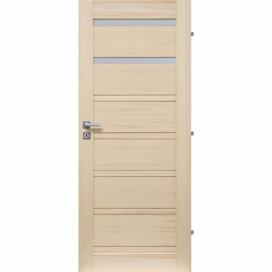 ERKADO Dřevěné masivni dveře masiv z borovice ROMA 2S