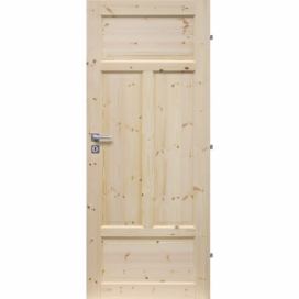 ERKADO Dřevěné masivni dveře masiv z borovice VERONA PN (Kvalita B)