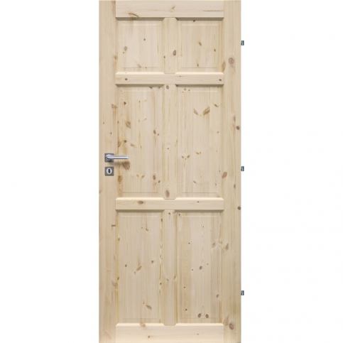 ERKADO Dřevěné masivni dveře masiv z borovice BERLIN PN (Kvalita B) ERKADO CZ s.r.o.