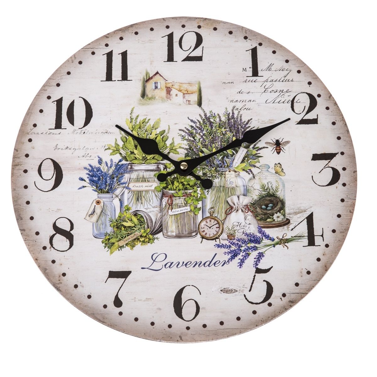 Nástěnné hodiny Lavender, 34 cm - 4home.cz