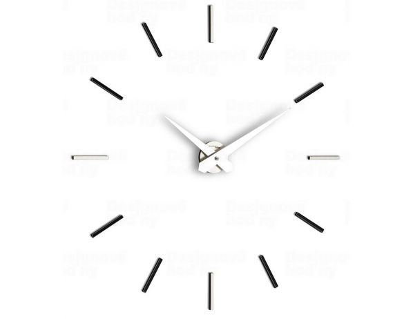 Designové nástěnné hodiny I200MAT IncantesimoDesign graphite 90-100cm - FORLIVING
