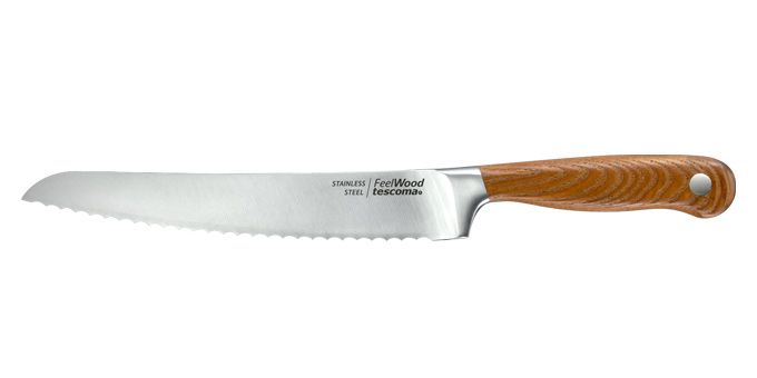 TESCOMA nůž na chléb FEELWOOD 21 cm - Tescoma