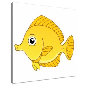 Obraz na plátně Žlutá rybka 30x30cm 3092A_1AI - Favi.cz
