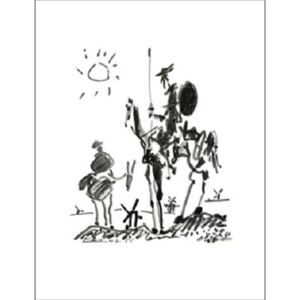 Obrazová reprodukce Don Quichotte, Pablo Picasso, (60 x 80 cm) - Favi.cz