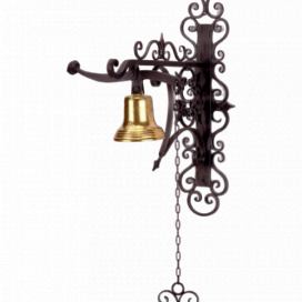GALBUSERA Kovaný zvonek na zeď model 3024