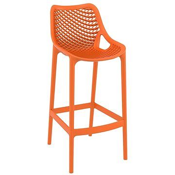 Barová židle Rio outdoor (SET 2 ks) oranžová - alza.cz