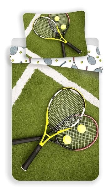 Jerry Fabrics povlečení bavlna fototisk Tenis 140x200+70x90 cm  - POVLECENI-OBCHOD.CZ
