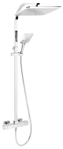 Sprchový systém Hansgrohe Croma E na stěnu s termostatickou baterií chrom 27660000 - Siko - koupelny - kuchyně
