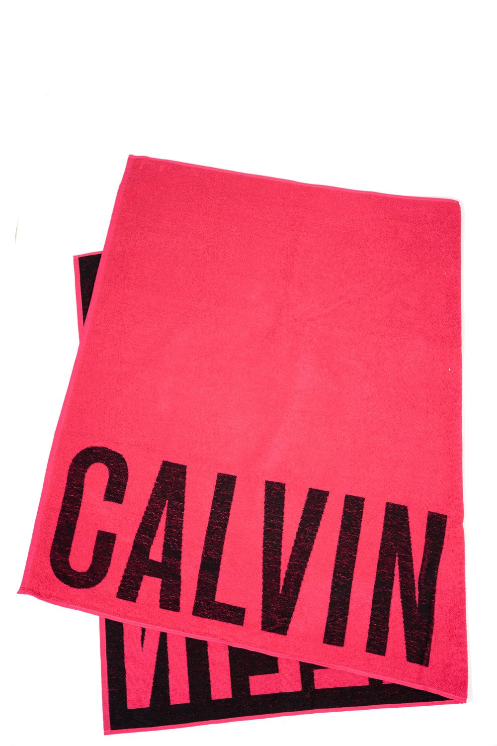 Calvin Klein růžová osuška Towel Pink Glo s logem - Different.cz