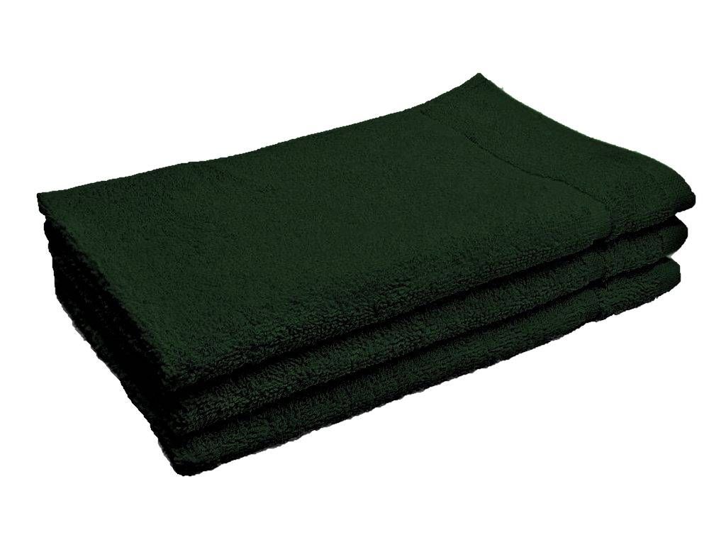 Ručník Classic malý tmavě zelený 30x50 cm - Výprodej Povlečení